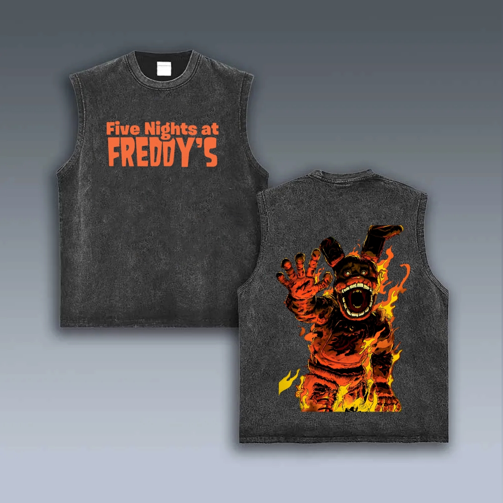 Five Nights At Freddy's VINTAGE TANK TOP 2604004069