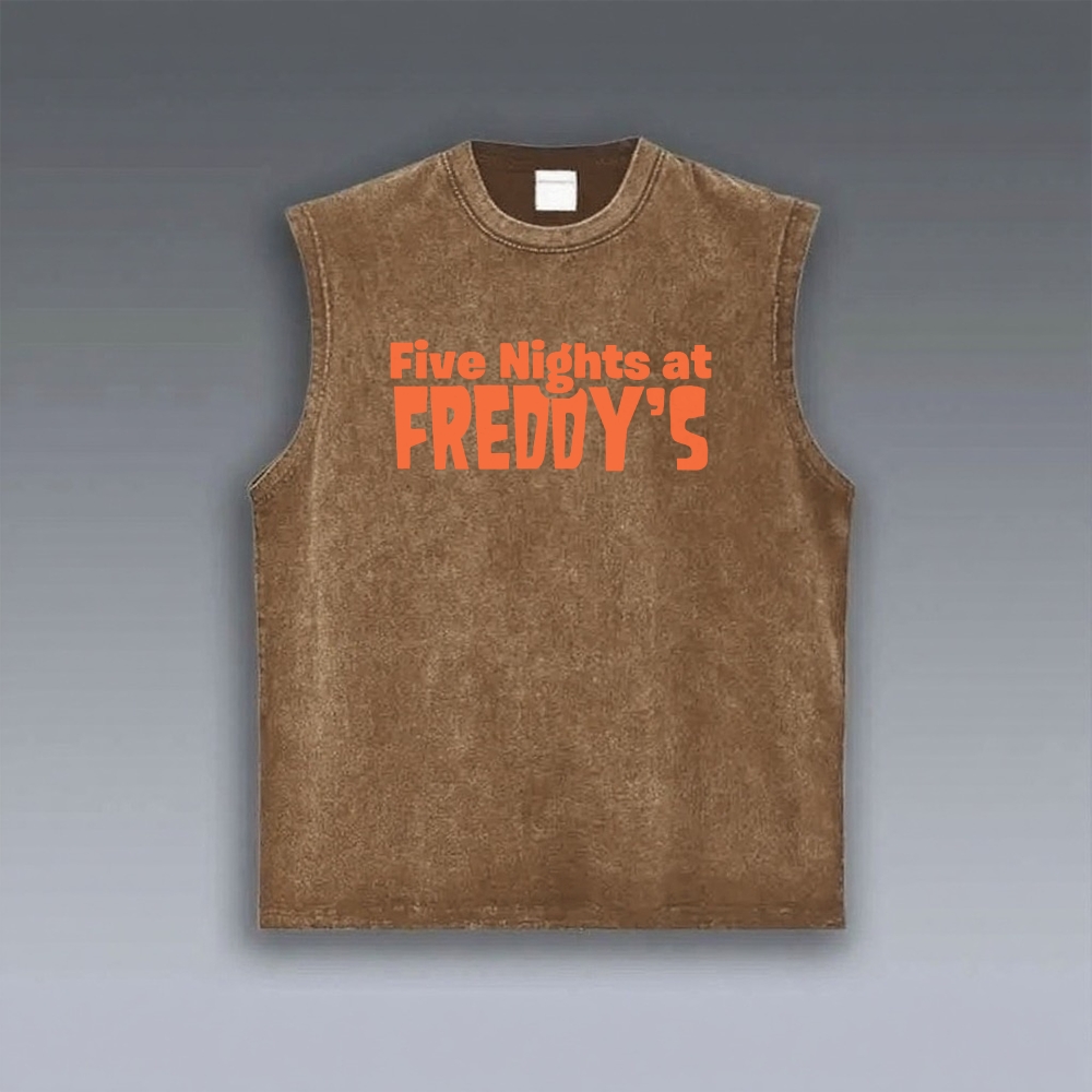 Five Nights At Freddy's VINTAGE TANK TOP 2604004069