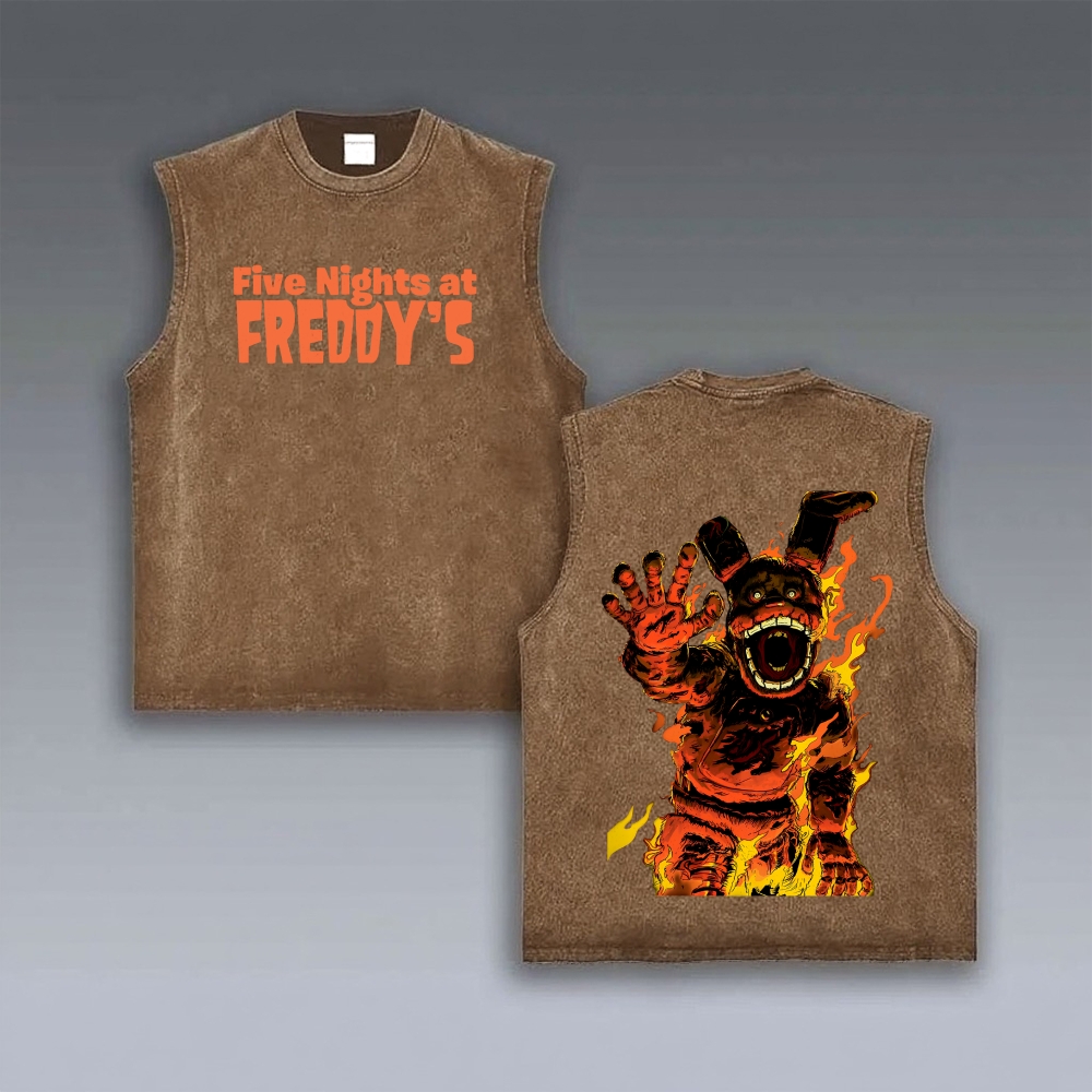 Five Nights At Freddy's VINTAGE TANK TOP 2604004069