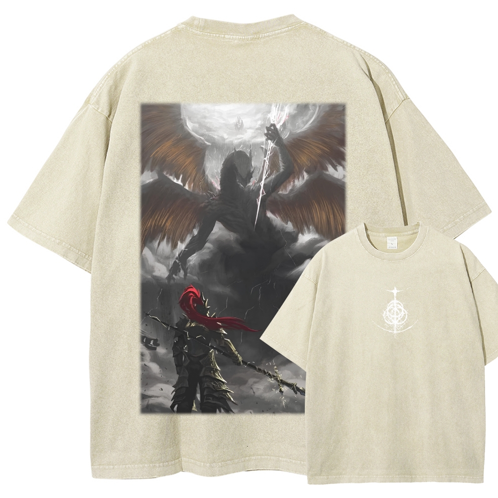 Elden Ring Unisex Fit Washed T-Shirt 2604004249
