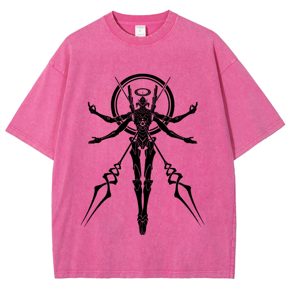 Neon Genesis Evangelion Unisex Fit Washed T-Shirt 2604004564