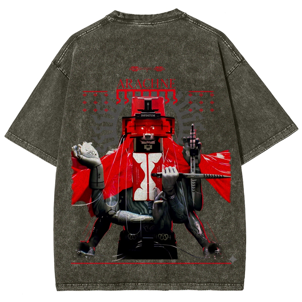 Marathon Unisex Fit Washed T-Shirt 2604005212