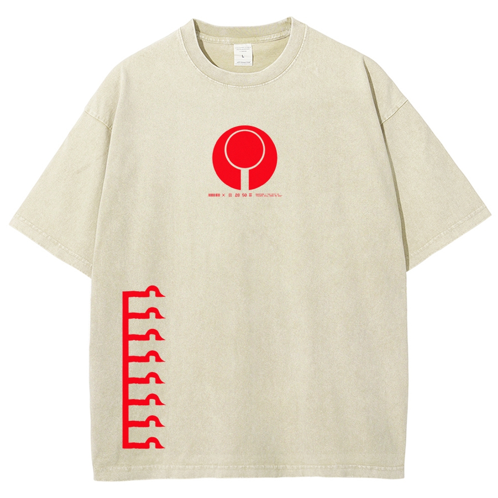 Marathon Unisex Fit Washed T-Shirt 2604005212