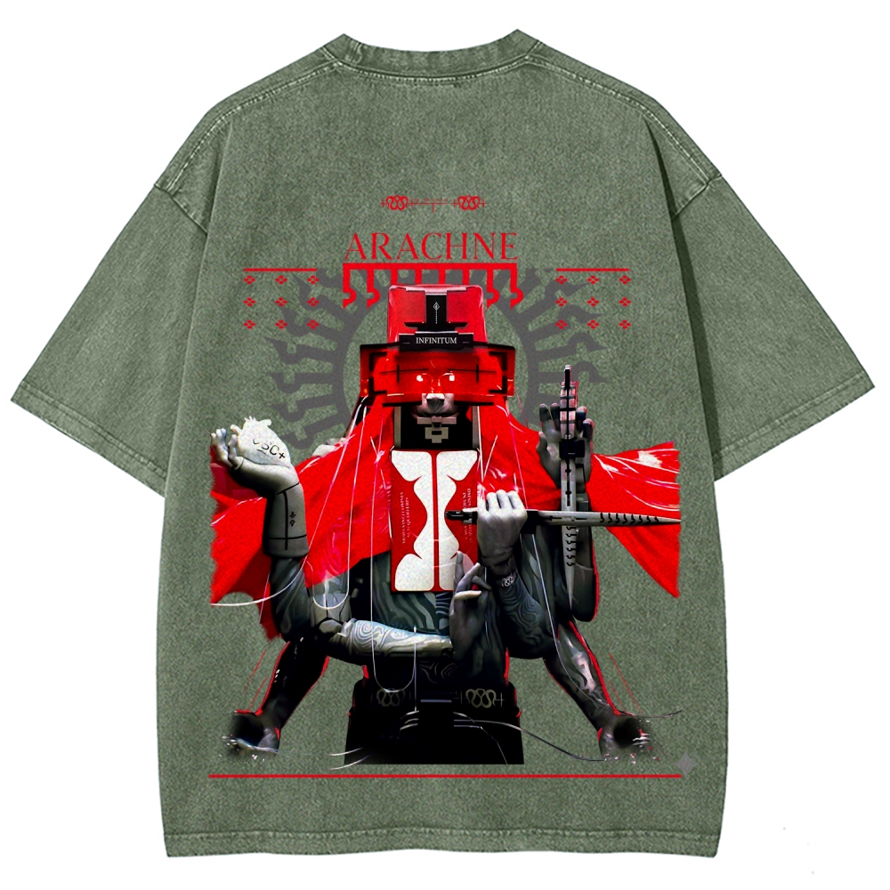 Marathon Unisex Fit Washed T-Shirt 2604005212