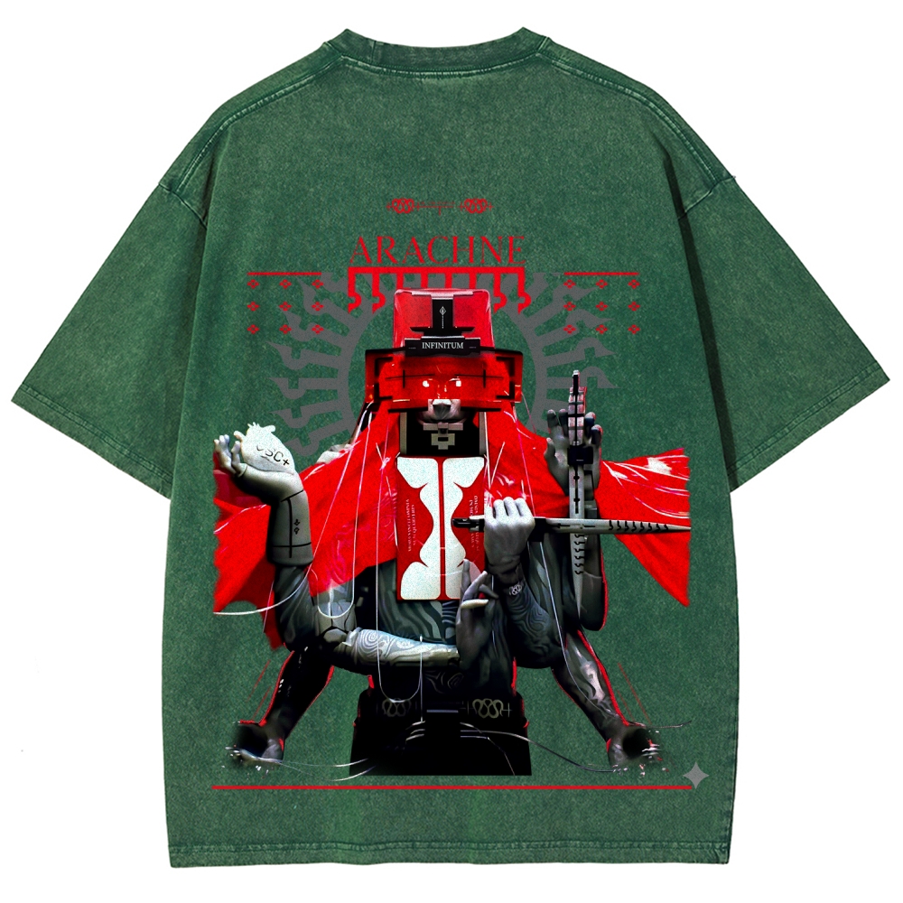 Marathon Unisex Fit Washed T-Shirt 2604005212