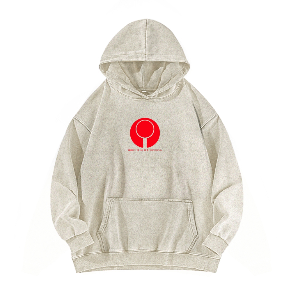 Marathon Unisex Washed Hoodie 2604005439