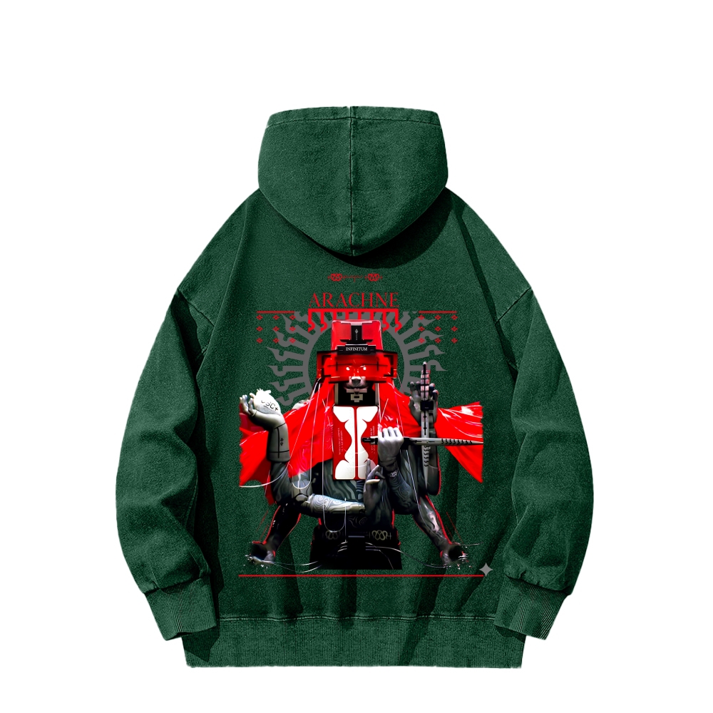 Marathon Unisex Washed Hoodie 2604005439