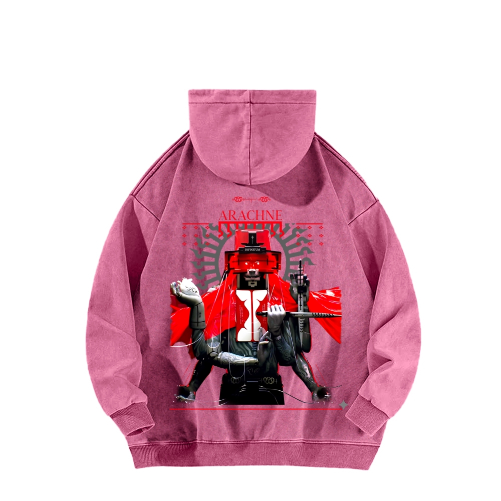 Marathon Unisex Washed Hoodie 2604005439