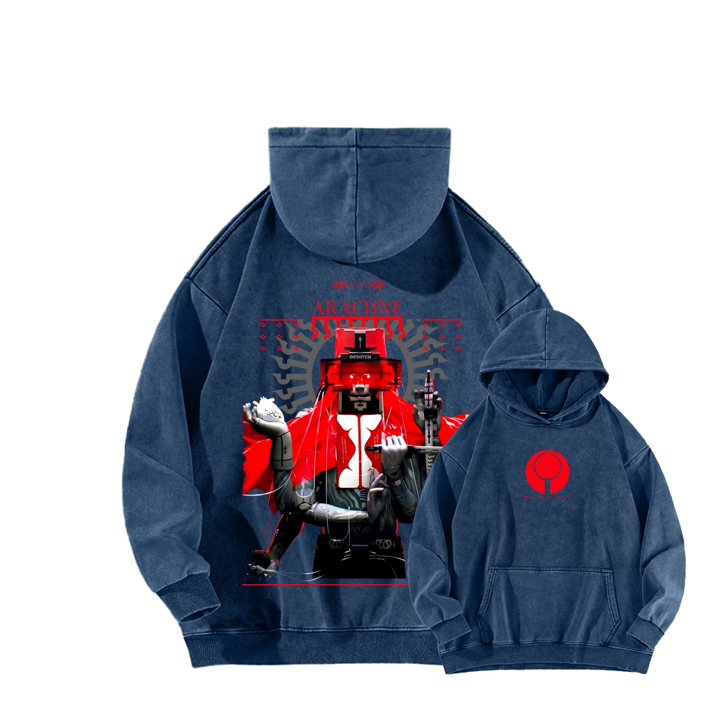 Marathon Unisex Washed Hoodie 2604005439