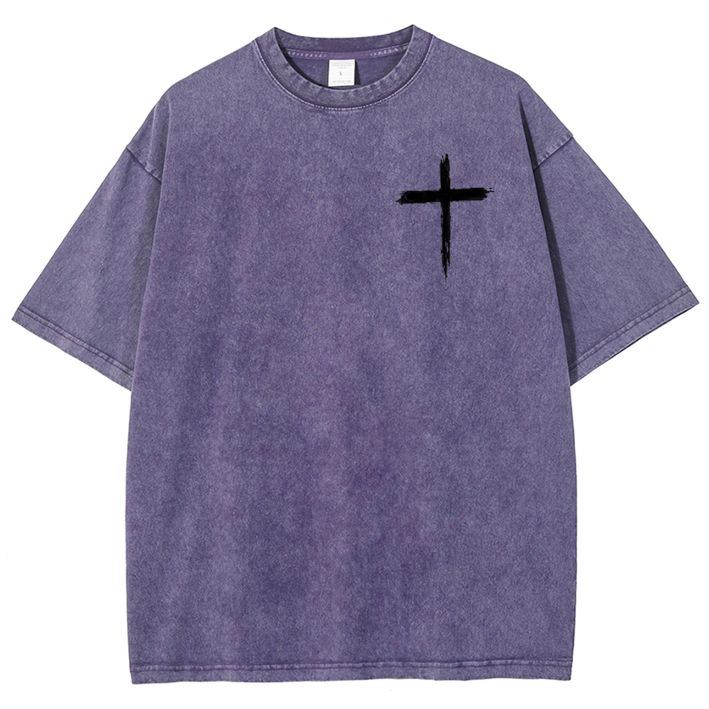 Christian street wear Unisex Fit Washed T-Shirt 2604008299