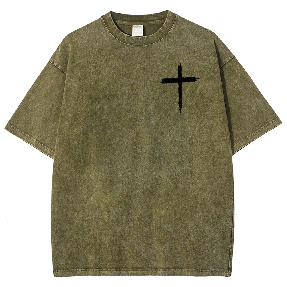 Christian street wear Unisex Fit Washed T-Shirt 2604008299
