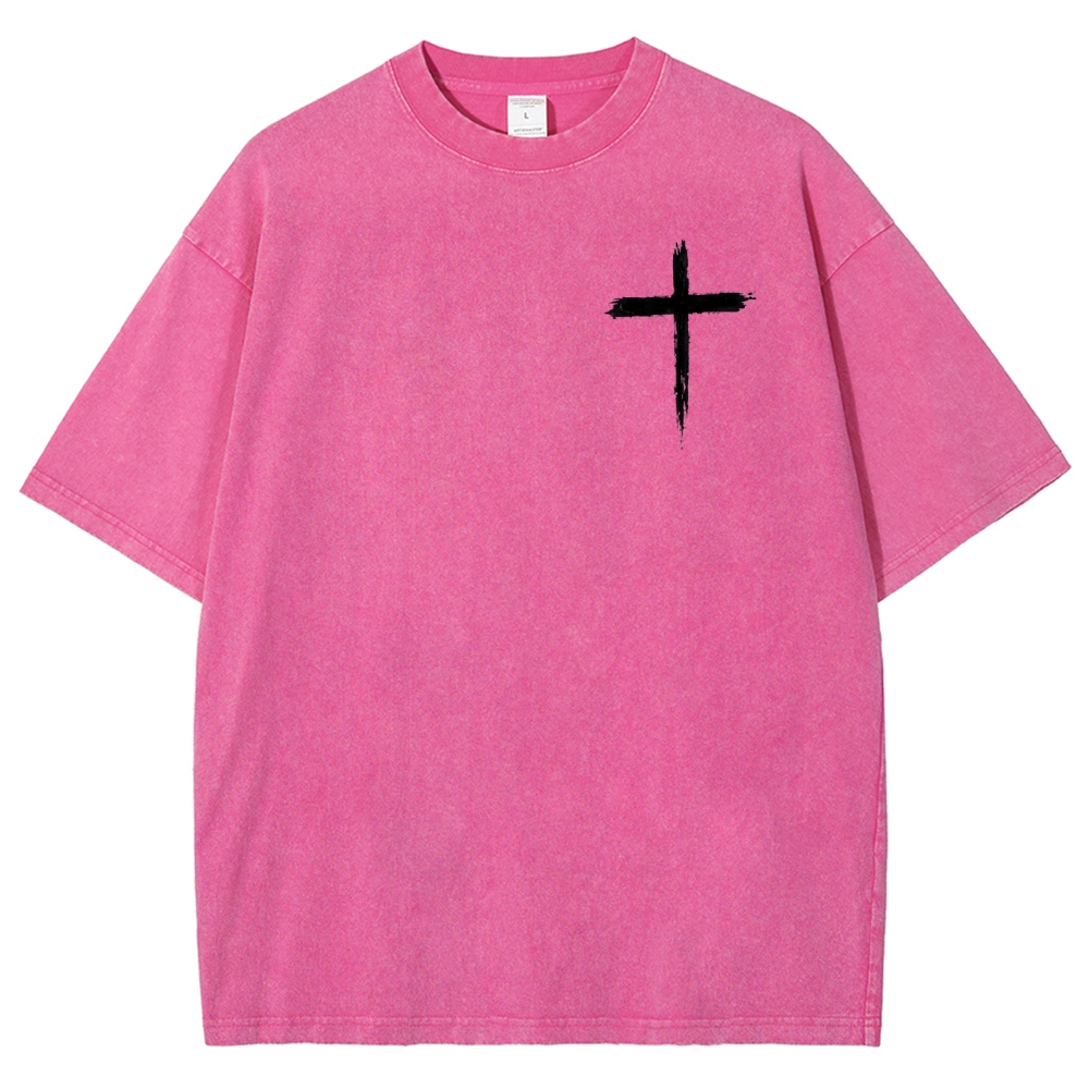 Christian street wear Unisex Fit Washed T-Shirt 2604008299