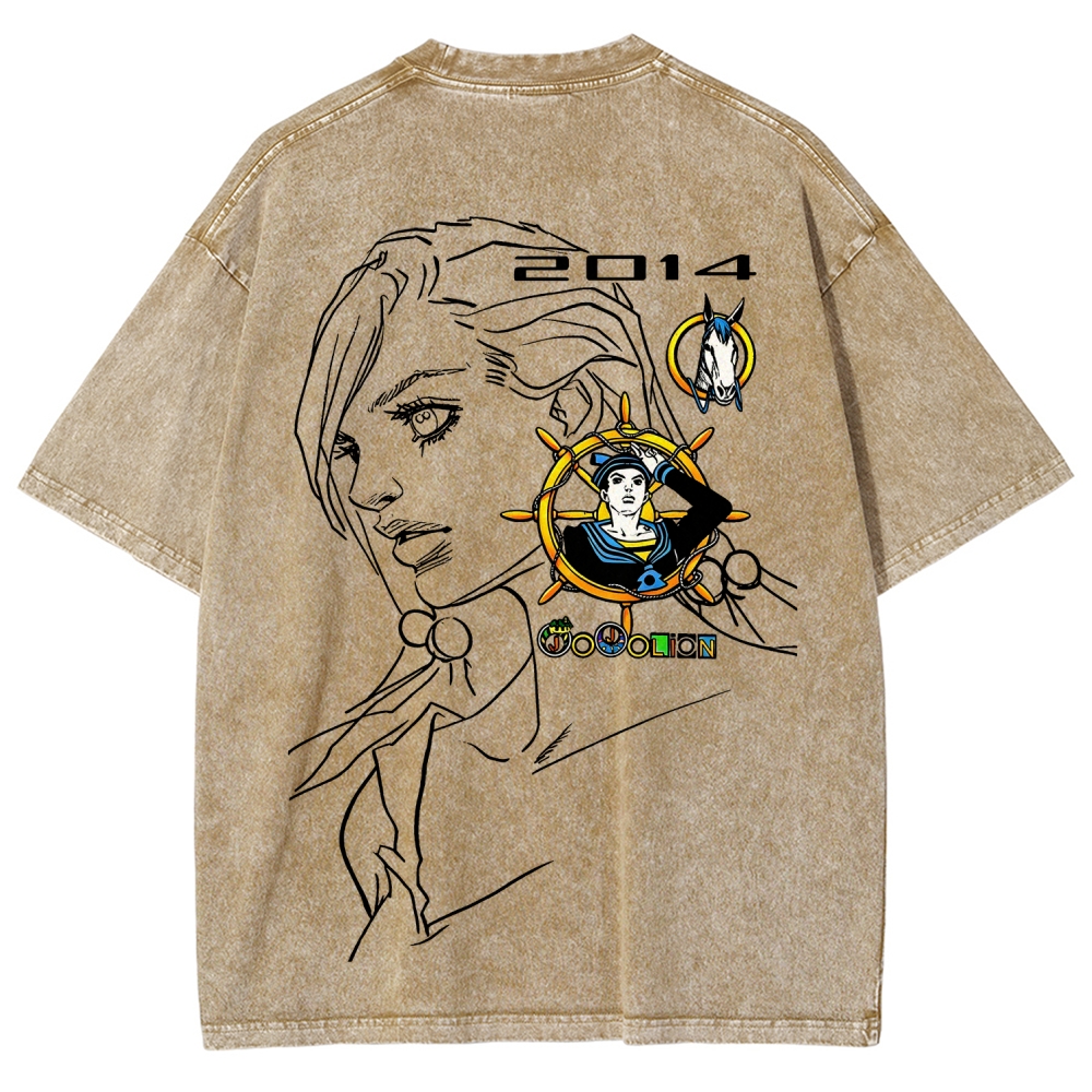 Unisex Fit Washed T-Shirt 2604008987