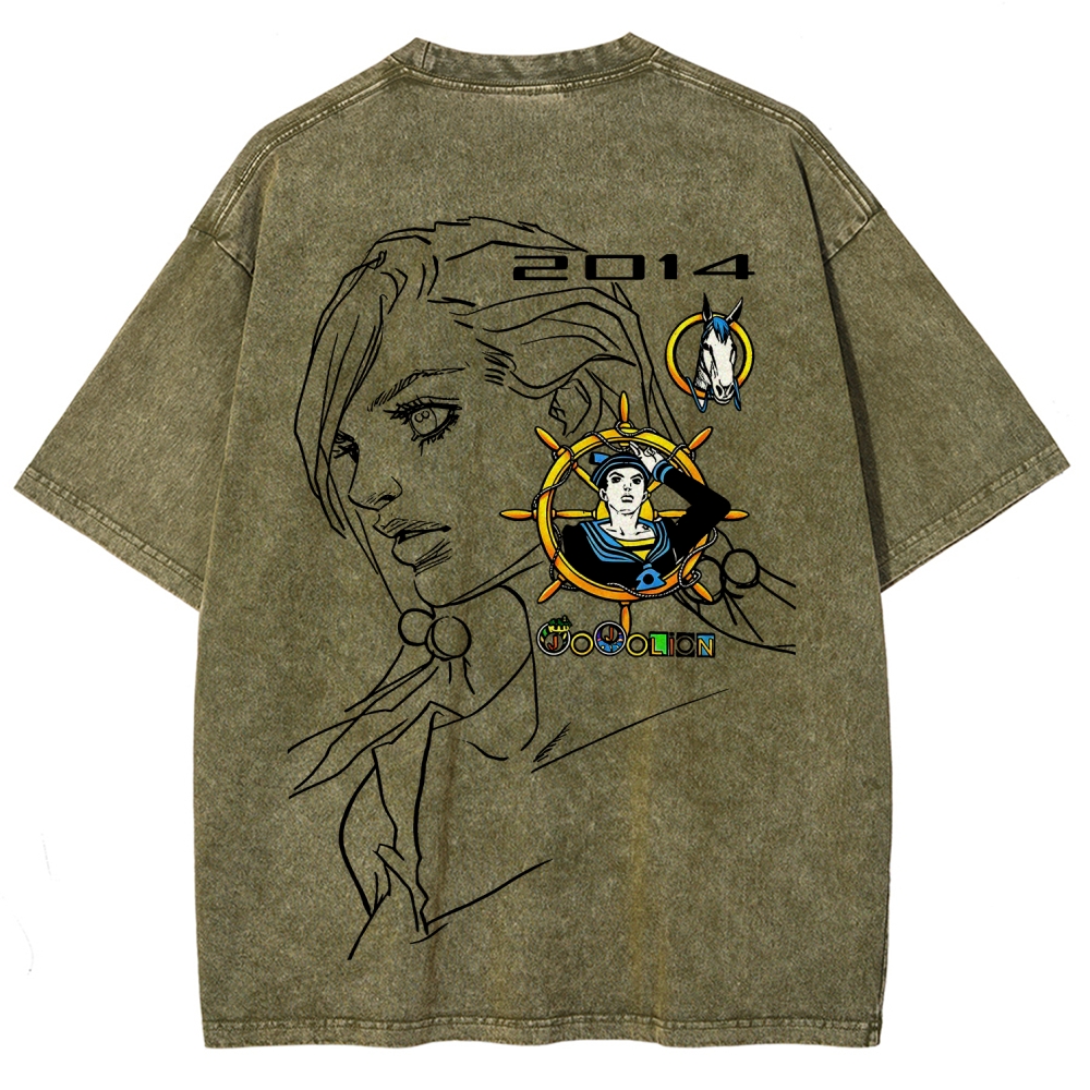 Unisex Fit Washed T-Shirt 2604008987
