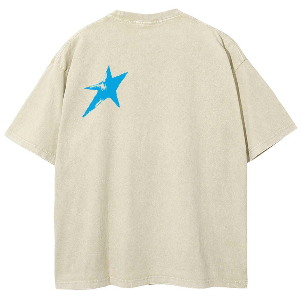 Jojo's Bizarre Adventure Unisex Fit Washed T-Shirt 2604010666