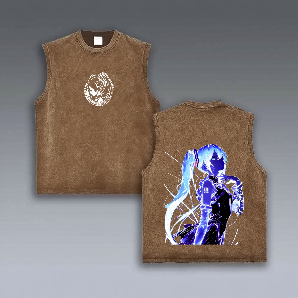Hatsune Miku VINTAGE TANK TOP 2604011636