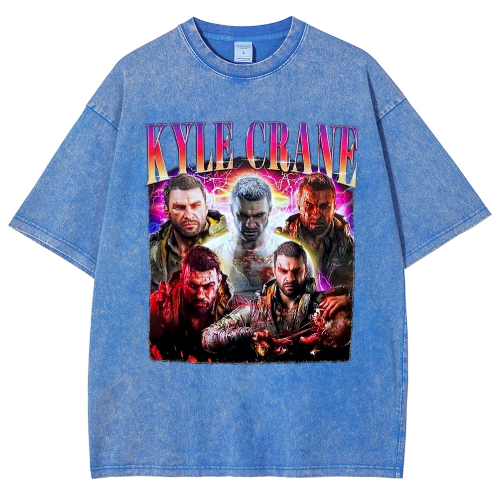 Dying Light Unisex Fit Washed T-Shirt 2604013528