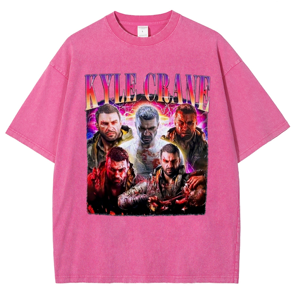 Dying Light Unisex Fit Washed T-Shirt 2604013528