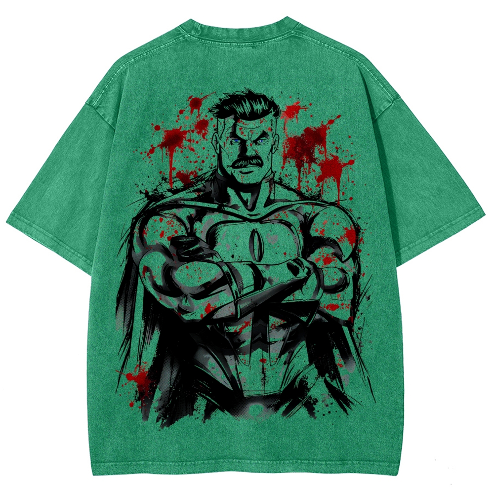 Invincible Unisex Fit Washed T-Shirt 2604013968