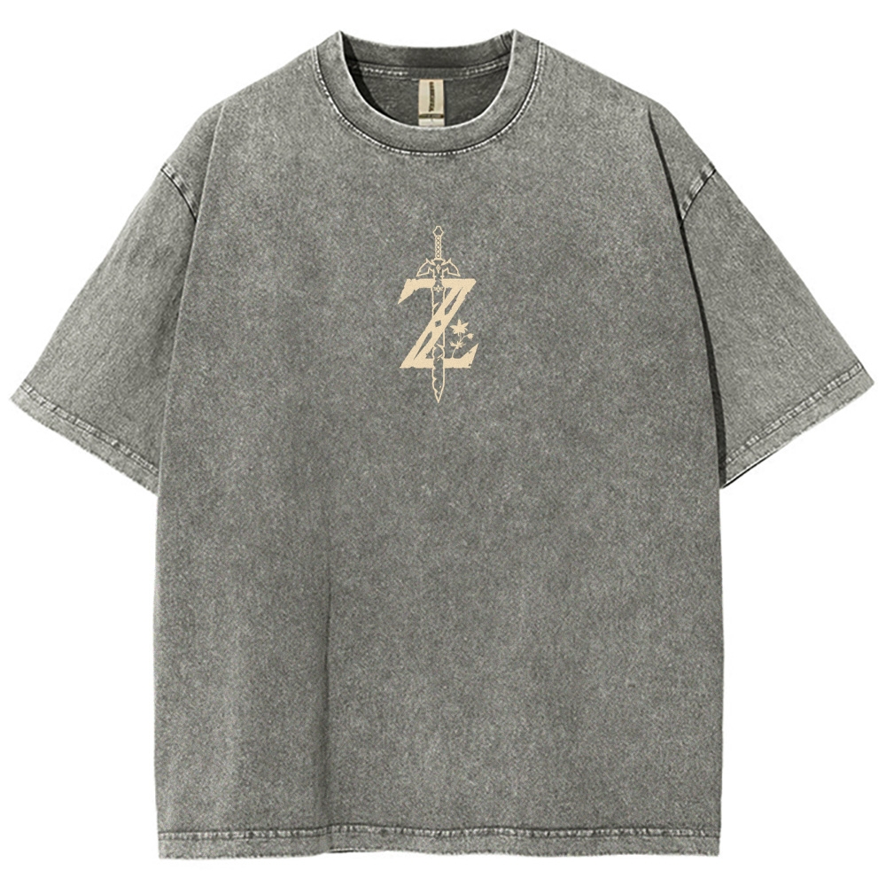 The Legend of Zelda Unisex Fit Washed T-Shirt 2604018705