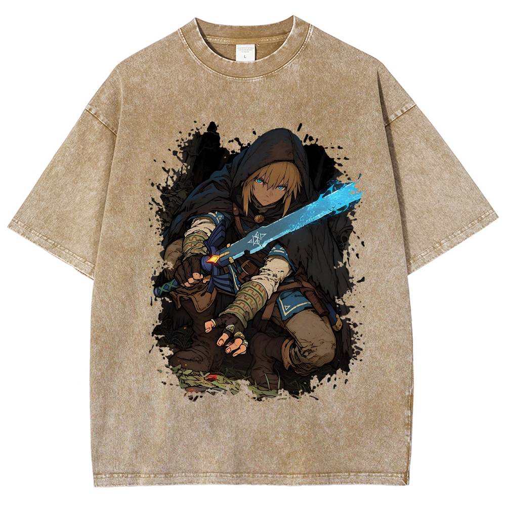 The Legend of Zelda washed tshirt 2604018720