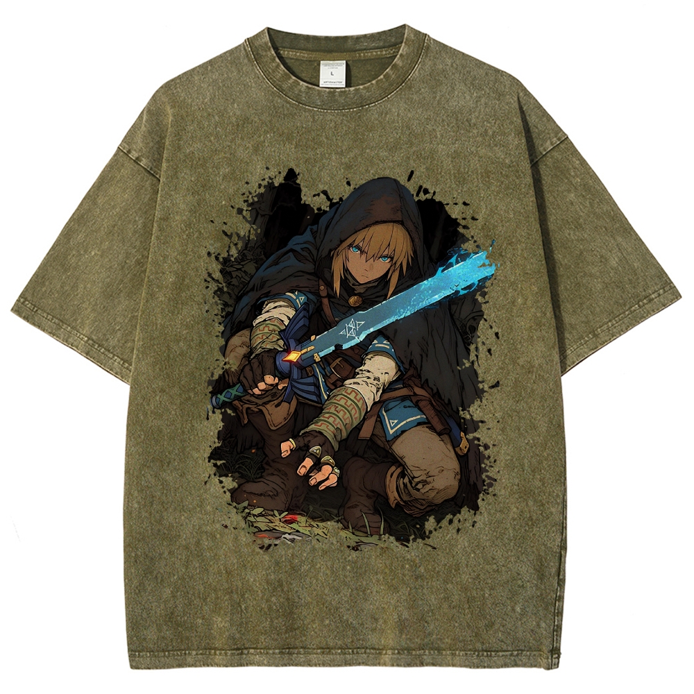The Legend of Zelda washed tshirt 2604018720
