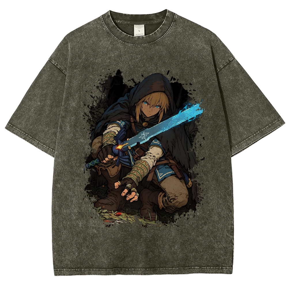 The Legend of Zelda washed tshirt 2604018720