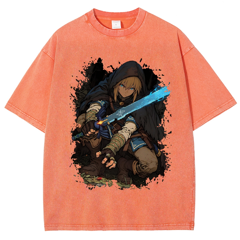 The Legend of Zelda washed tshirt 2604018720