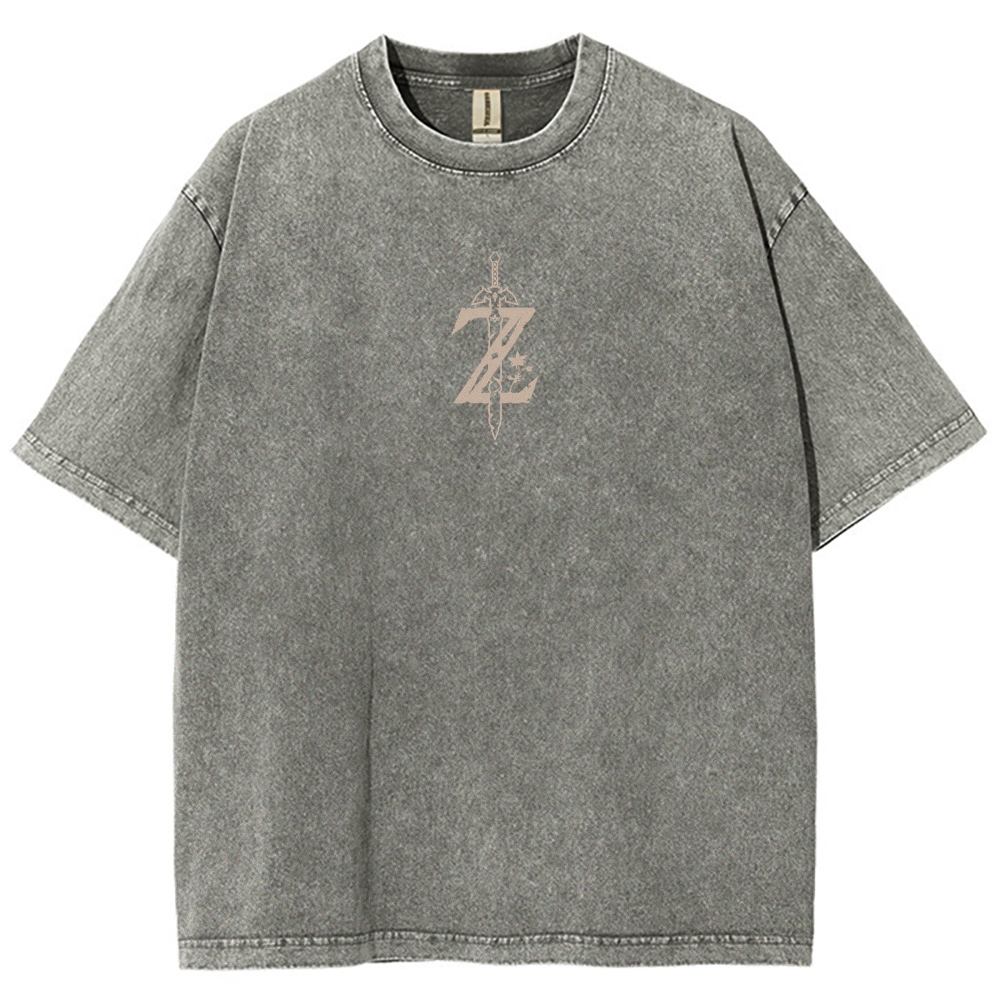 The Legend of Zelda Unisex Fit Washed T-Shirt 2604018745