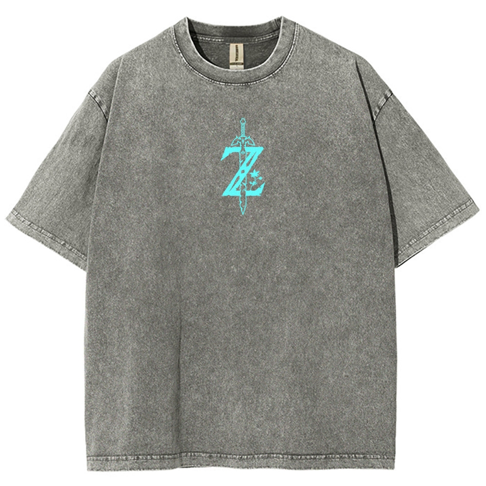 The Legend of Zelda Unisex Fit Washed T-Shirt 2604018757