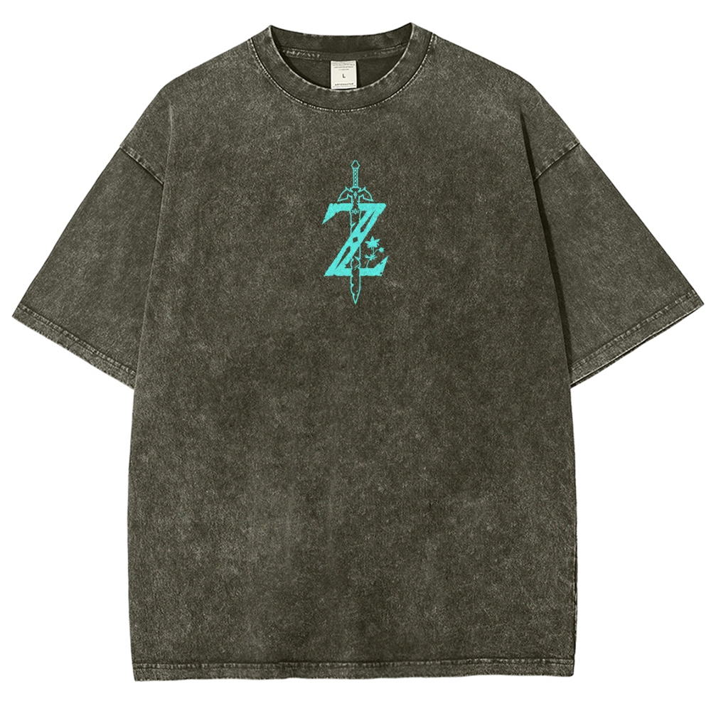 The Legend of Zelda Unisex Fit Washed T-Shirt 2604018757