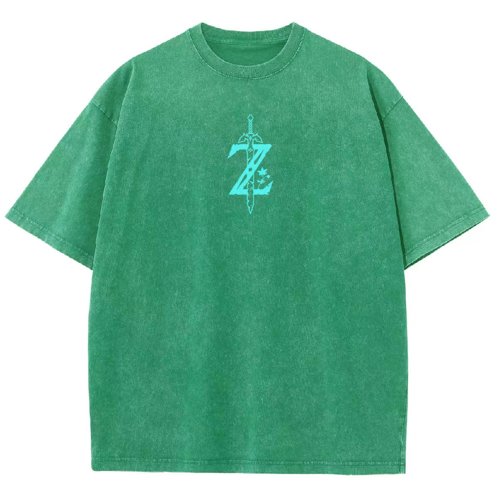 The Legend of Zelda Unisex Fit Washed T-Shirt 2604018757