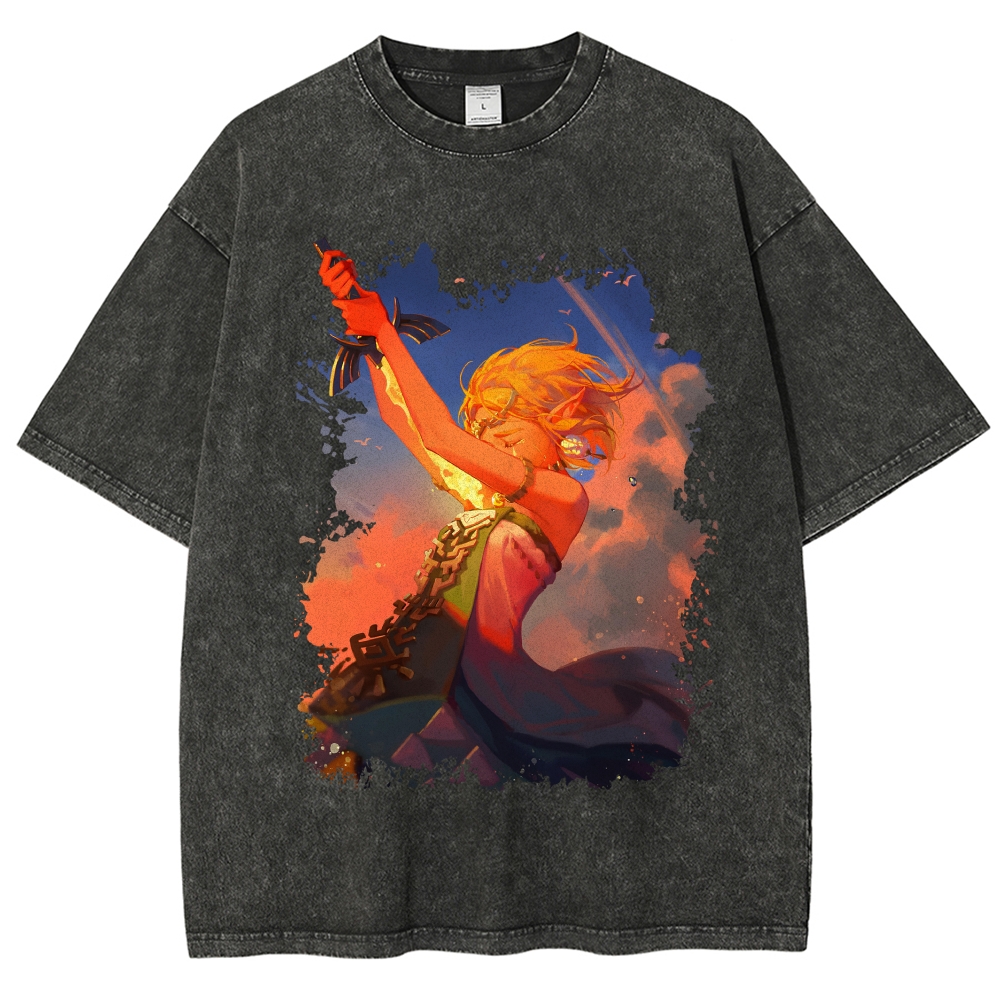The Legend of Zelda washed tshirt 2604018802