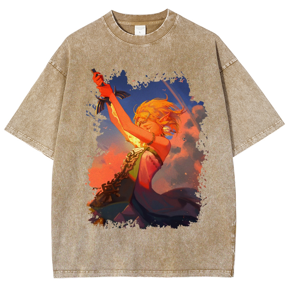 The Legend of Zelda washed tshirt 2604018802