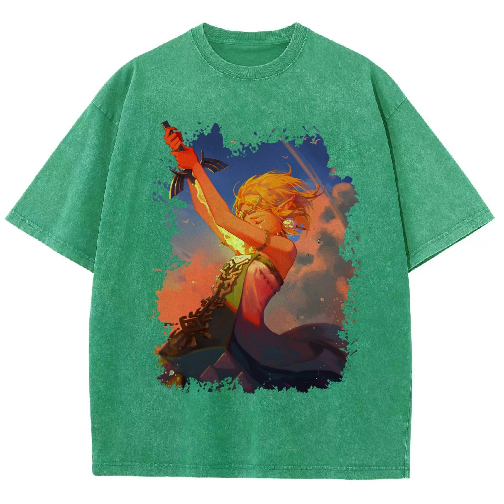 The Legend of Zelda washed tshirt 2604018802