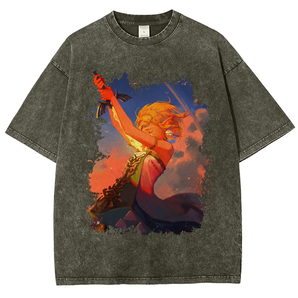 The Legend of Zelda washed tshirt 2604018802