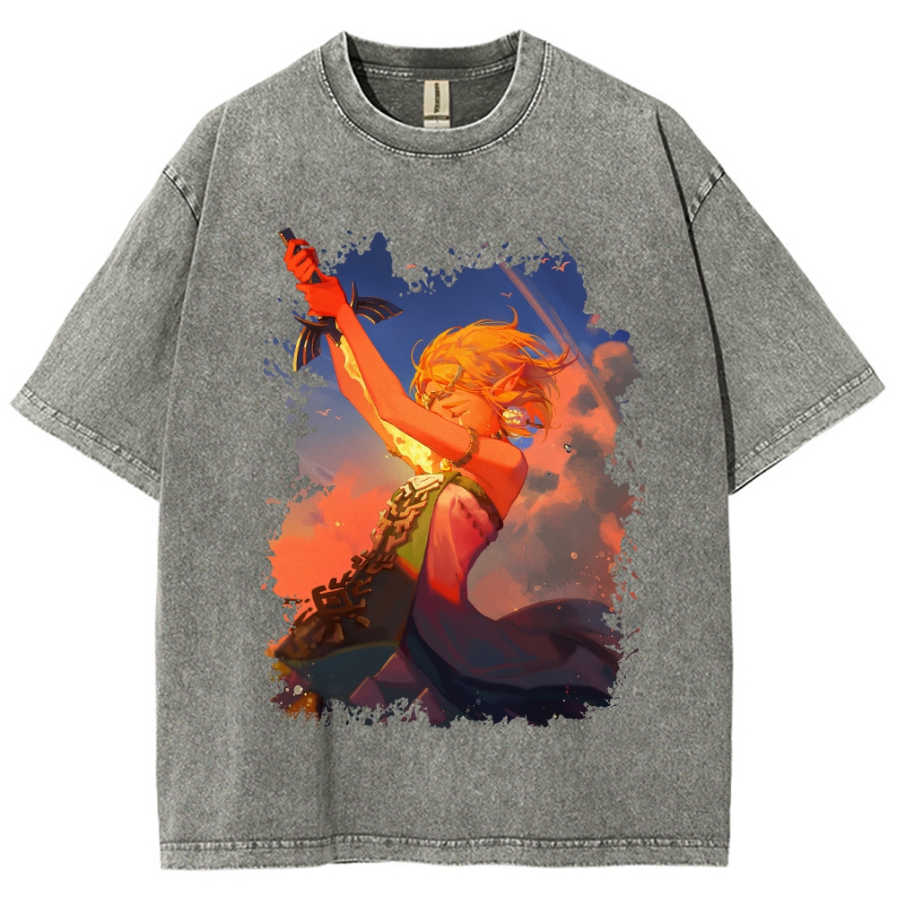 The Legend of Zelda washed tshirt 2604018802