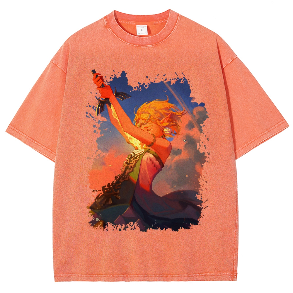 The Legend of Zelda washed tshirt 2604018802