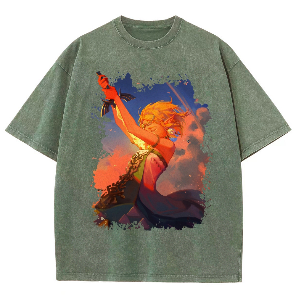 The Legend of Zelda washed tshirt 2604018802