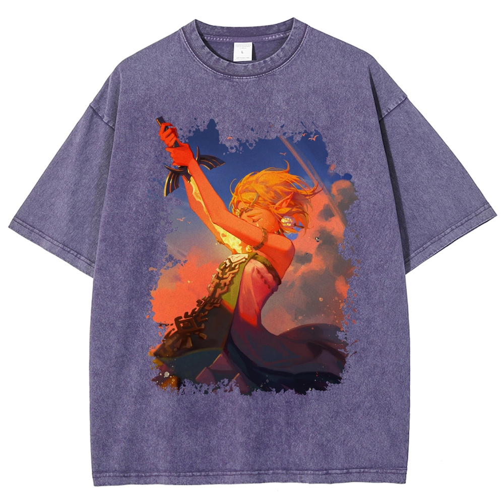 The Legend of Zelda washed tshirt 2604018802