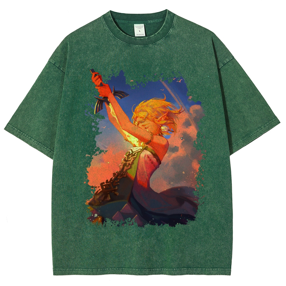 The Legend of Zelda washed tshirt 2604018802
