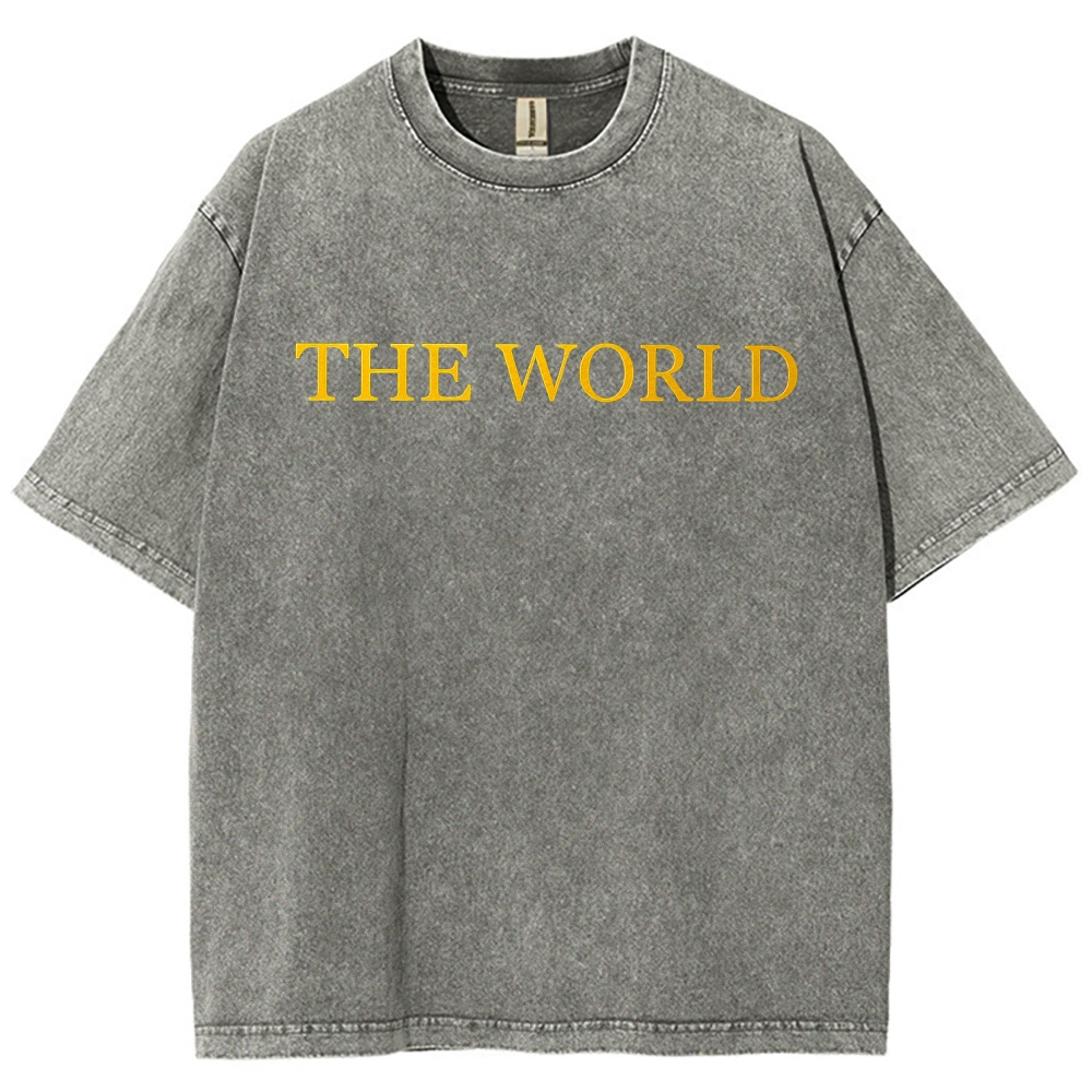 Jojo's Bizarre Adventure Unisex Fit Washed T-Shirt 2604019991