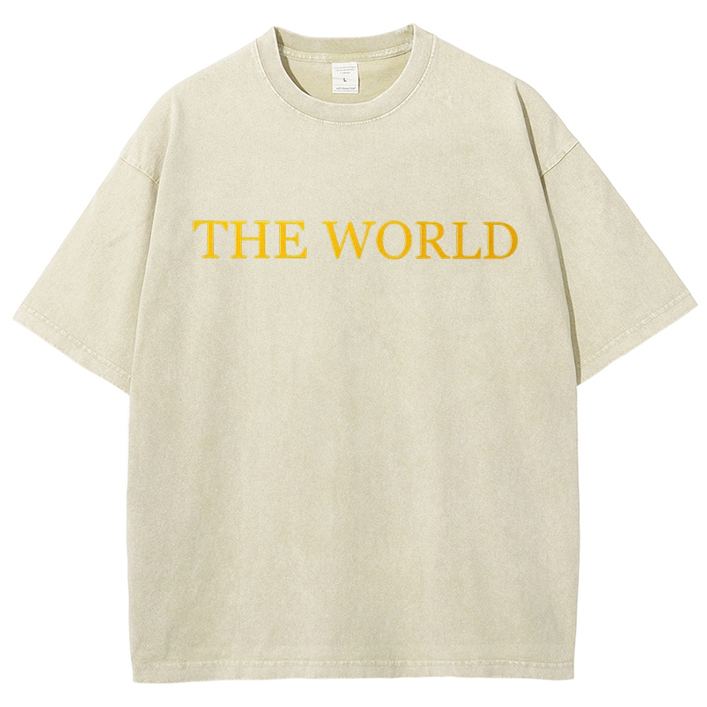 Jojo's Bizarre Adventure Unisex Fit Washed T-Shirt 2604019991