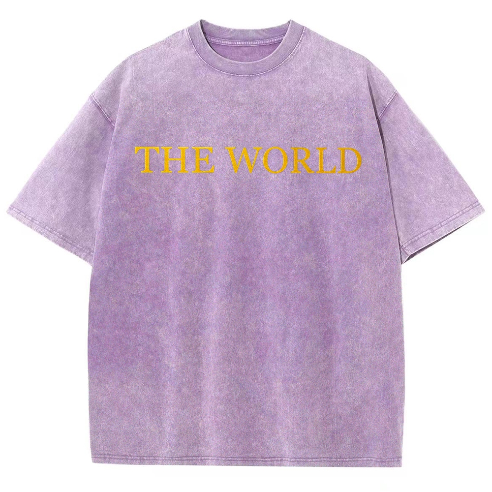 Jojo's Bizarre Adventure Unisex Fit Washed T-Shirt 2604019991