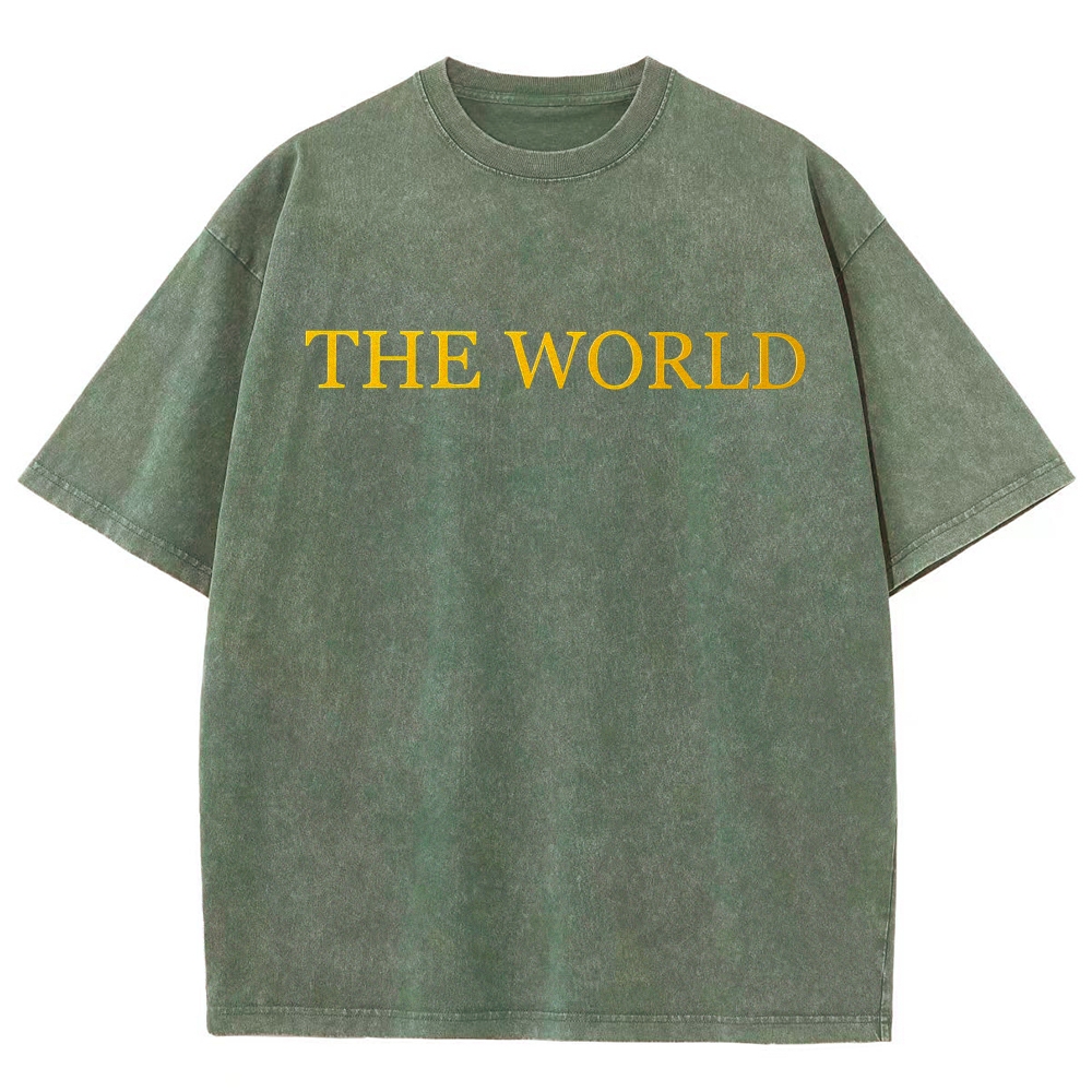 Jojo's Bizarre Adventure Unisex Fit Washed T-Shirt 2604019991