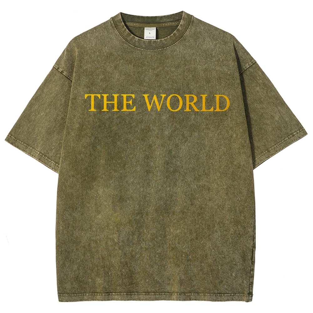 Jojo's Bizarre Adventure Unisex Fit Washed T-Shirt 2604019991