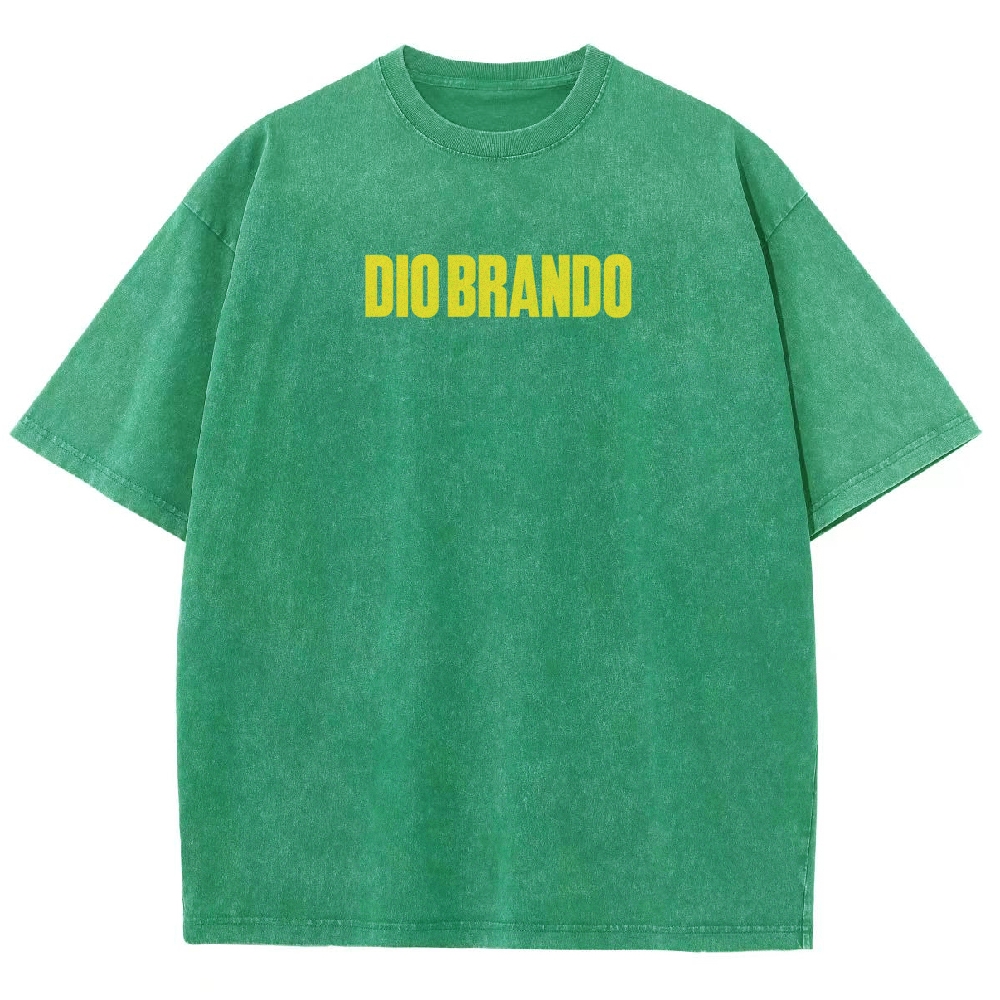 Jojo's Bizarre Adventure Unisex Fit Washed T-Shirt 2604020692