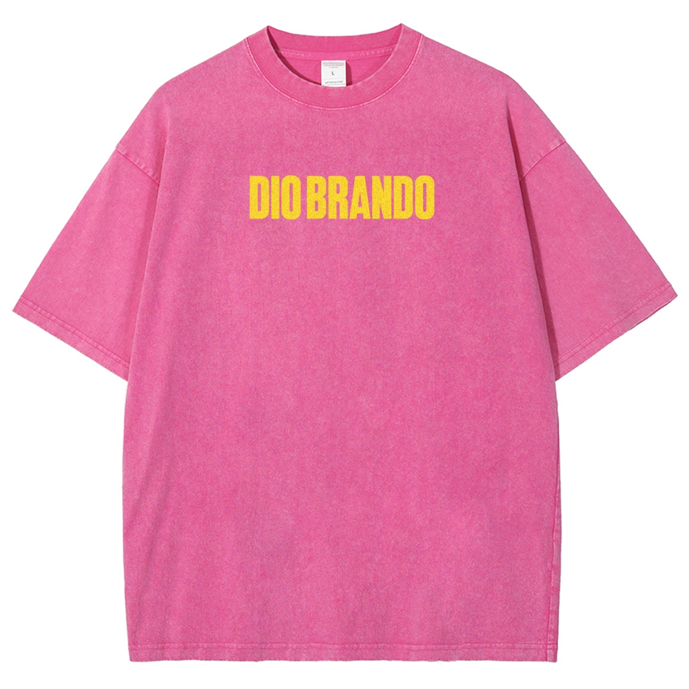 Jojo's Bizarre Adventure Unisex Fit Washed T-Shirt 2604020692