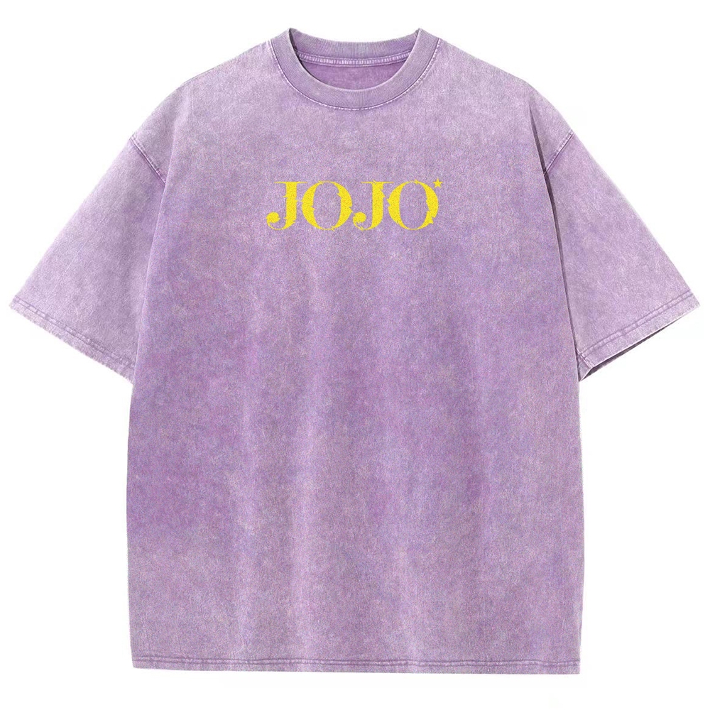 Jojo's Bizarre Adventure Unisex Fit Washed T-Shirt 2604020698