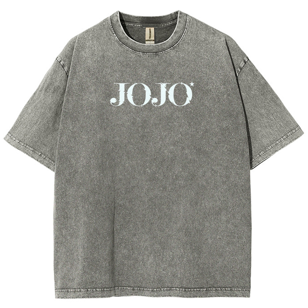 Jojo's Bizarre Adventure Unisex Fit Washed T-Shirt 2604020709